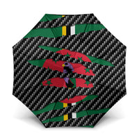 Dominica Beast Umbrella Ripped Flag Graphic - Wonder Print Shop