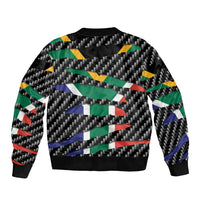 South Africa Beast Bomber Jacket Ripped Flag Graphic - Wonder Print Shop