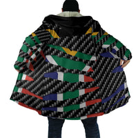 South Africa Beast Cloak Ripped Flag Graphic - Wonder Print Shop