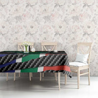 South Africa Beast Tablecloth Ripped Flag Graphic - Wonder Print Shop