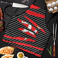 Isle of Man Beast Apron Ripped Flag Graphic - Wonder Print Shop