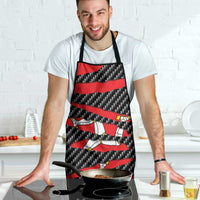 Isle of Man Beast Apron Ripped Flag Graphic - Wonder Print Shop