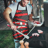 Isle of Man Beast Apron Ripped Flag Graphic - Wonder Print Shop