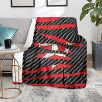 Isle of Man Beast Blanket Ripped Flag Graphic - Wonder Print Shop