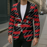 Isle of Man Beast Blazer Ripped Flag Graphic - Wonder Print Shop