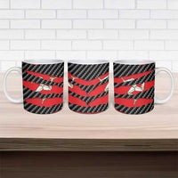 Isle of Man Beast Ceramic Mug Ripped Flag Graphic - Wonder Print Shop