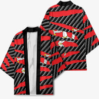 Isle of Man Beast Kimono Ripped Flag Graphic - Wonder Print Shop