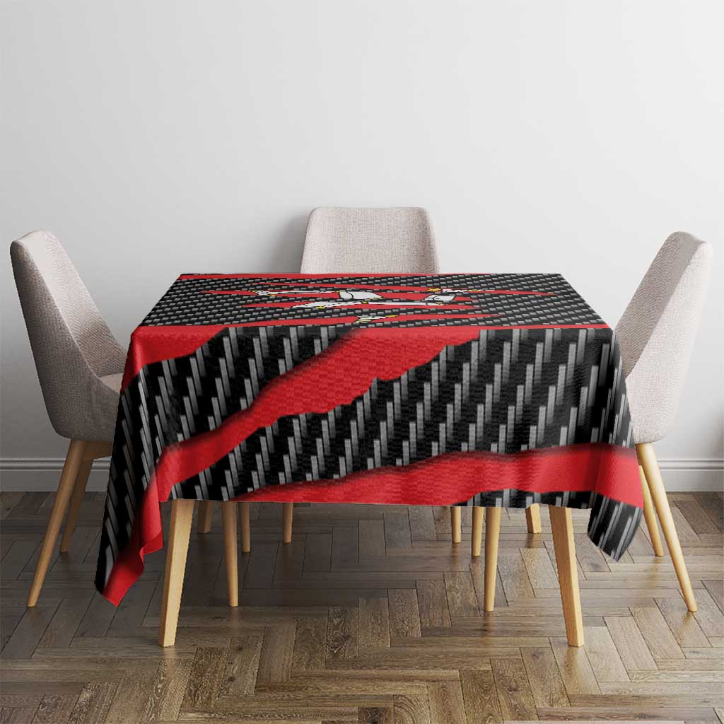 Isle of Man Beast Tablecloth Ripped Flag Graphic - Wonder Print Shop