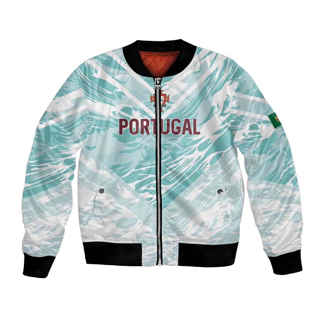 Custom World Football 2026 Portugal Bomber Jacket Luso Spirit Football Force
