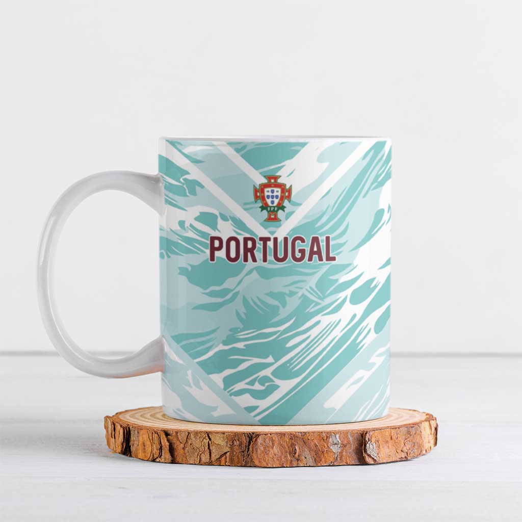 Custom World Football 2026 Portugal Ceramic Mug Luso Spirit Football Force