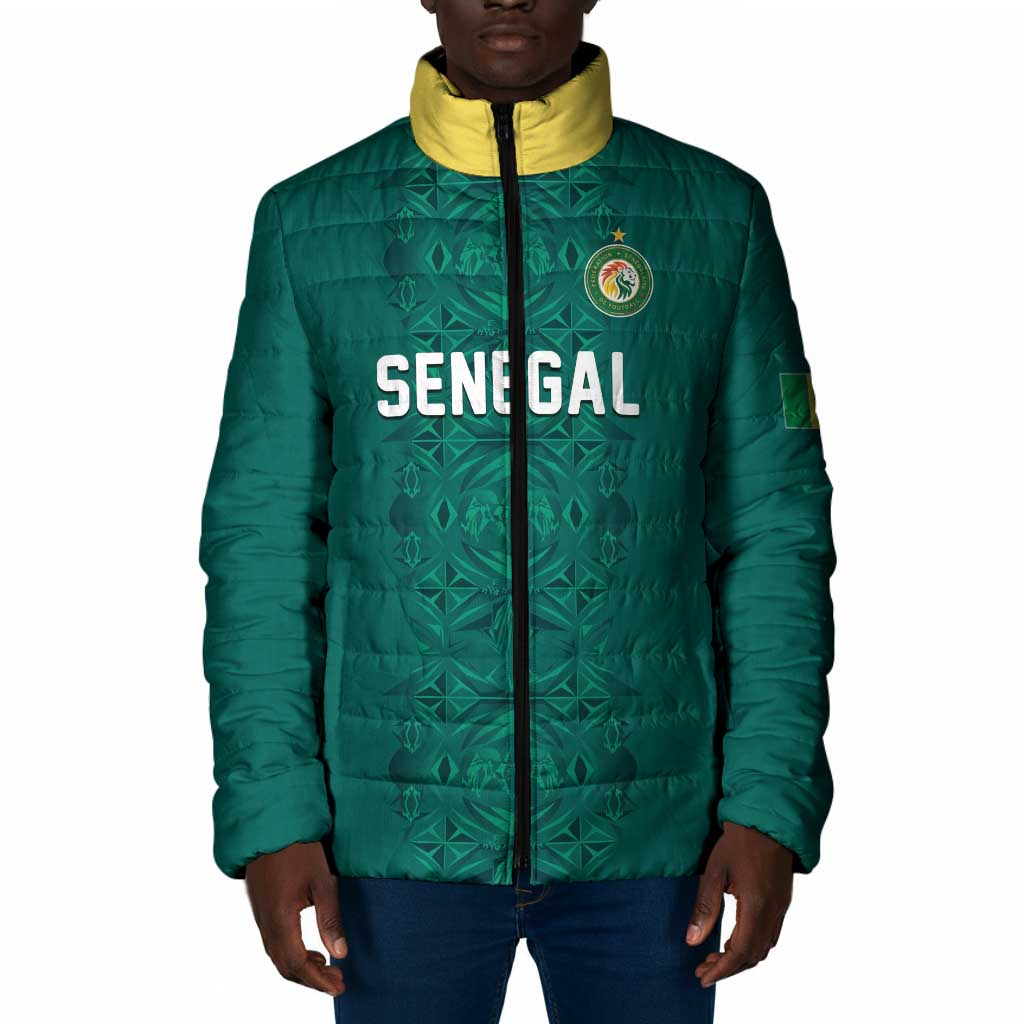 Custom World Football 2026 Senegal Padded Jacket Pride of the African Lions