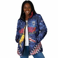 Cabo Verde Goalkeeper Vozinha Padded Jacket The Blue Wall Legend Glory
