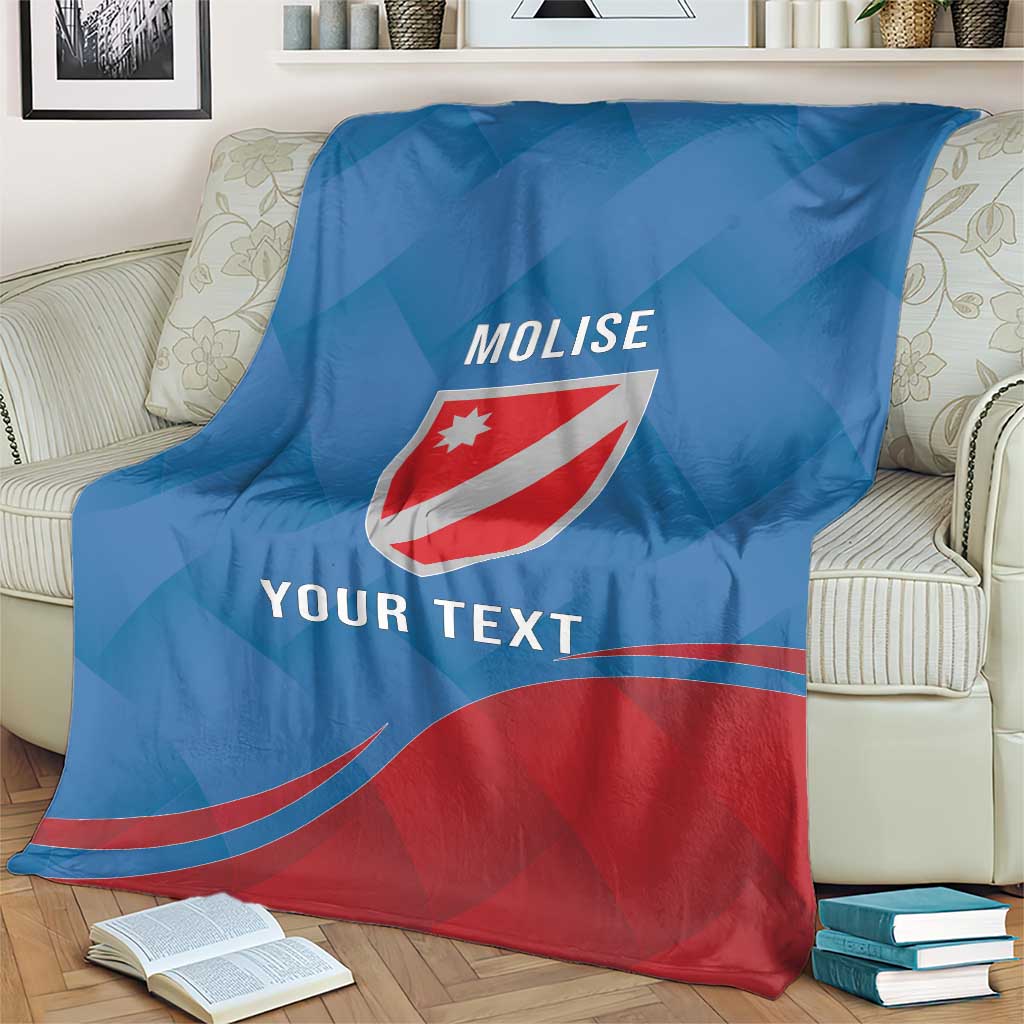 Personalized Italy Molise Blanket Flag Style - Wonder Print Shop