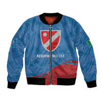 Personalized Italy Molise Bomber Jacket Flag Style LT19