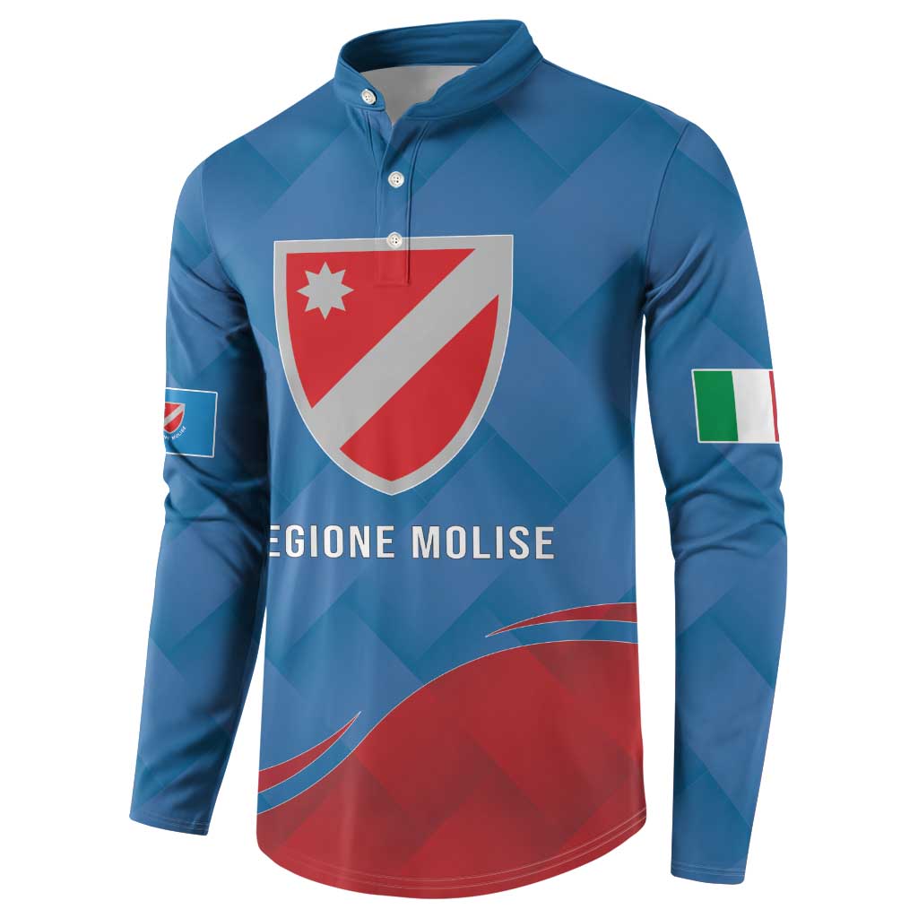 Personalized Italy Molise Button Sweatshirt Flag Style LT19