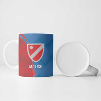 Personalized Italy Molise Ceramic Mug Flag Style - Wonder Print Shop
