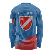 Personalized Italy Molise Long Sleeve Shirt Flag Style LT19