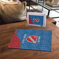 Personalized Italy Molise Puzzle Flag Style - Wonder Print Shop