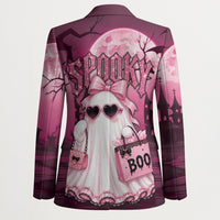 Coquette Ghost Pink Halloween Blazer Spooky Glam Coquette Style