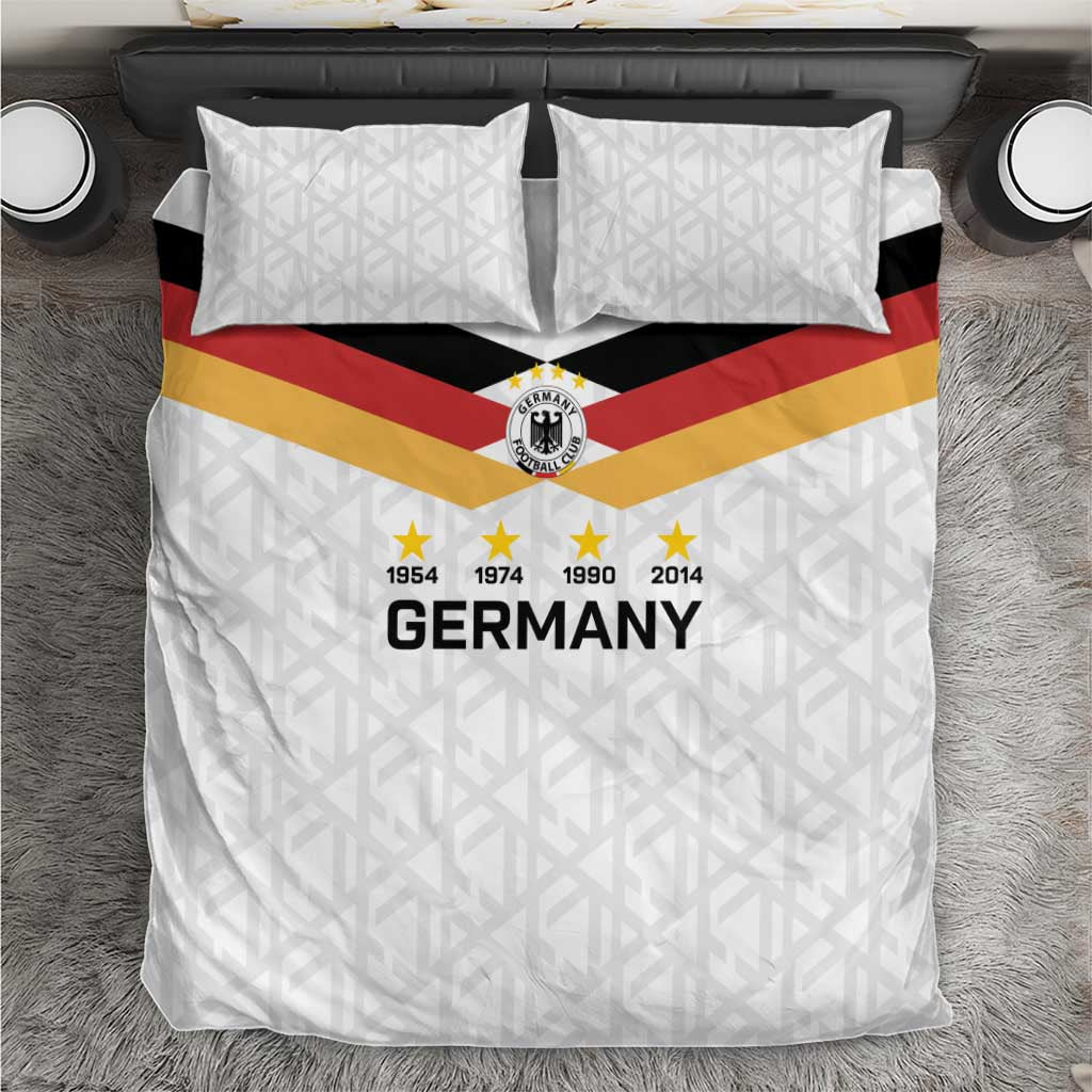 World Football 2026 Germany Bedding Set Deutschland 4-Time Champions - Wonder Print Shop