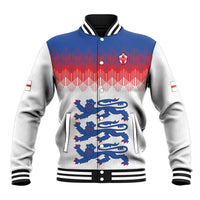 Custom World Football 2026 England Baseball Jacket Three Lions Pride Style - Wonder Print Shop