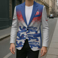 Custom World Football 2026 England Blazer Three Lions Pride Style - Wonder Print Shop