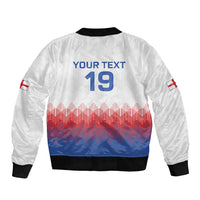 Custom World Football 2026 England Bomber Jacket Three Lions Pride Style - Wonder Print Shop