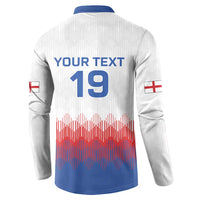 Custom World Football 2026 England Button Sweatshirt Three Lions Pride Style - Wonder Print Shop