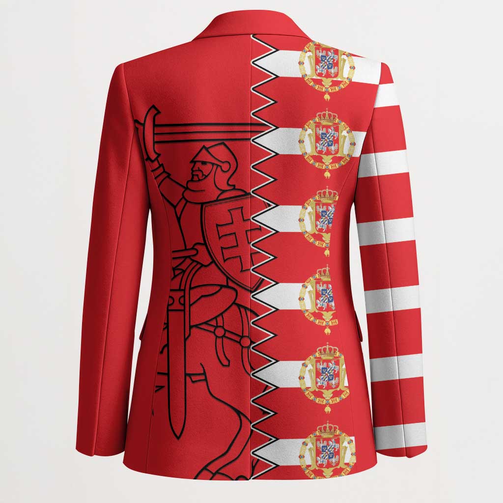 Polish-Lithuanian Commonwealth Blazer White Eagle Vytis Dual Heraldic
