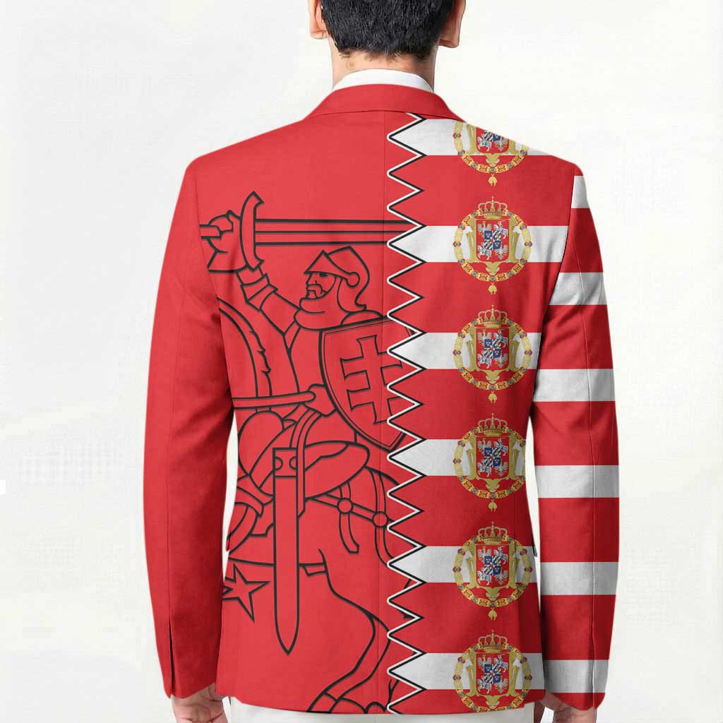 Polish-Lithuanian Commonwealth Blazer White Eagle Vytis Dual Heraldic