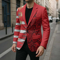 Polish-Lithuanian Commonwealth Blazer White Eagle Vytis Dual Heraldic