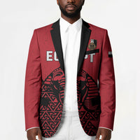 Custom World Football 2026 Egypt Blazer Pharaohs Hieroglyphs Pride Red Version