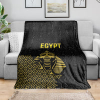 World Football 2026 Egypt Blanket Pharaohs Hieroglyphs Pride Black Version