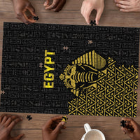 World Football 2026 Egypt Puzzle Pharaohs Hieroglyphs Pride Black Version