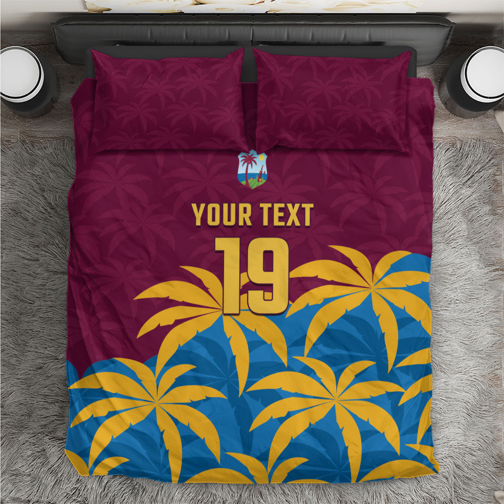 Custom West Indies Cricket Bedding Set The Maroons Calypso Heritage