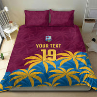 Custom West Indies Cricket Bedding Set The Maroons Calypso Heritage