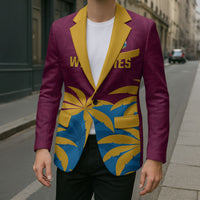 Custom West Indies Cricket Blazer The Maroons Calypso Heritage