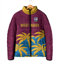Custom West Indies Cricket Padded Jacket The Maroons Calypso Heritage