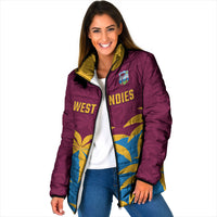 Custom West Indies Cricket Padded Jacket The Maroons Calypso Heritage