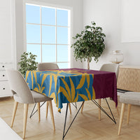 Custom West Indies Cricket Tablecloth The Maroons Calypso Heritage