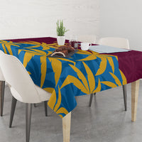 Custom West Indies Cricket Tablecloth The Maroons Calypso Heritage