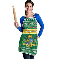 Dominica Christmas Apron Coat of Arms Style - Wonder Print Shop