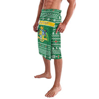 Personalized Dominica Christmas Lavalava Coat of Arms Style - Wonder Print Shop