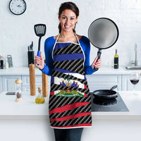 Haiti Beast Apron Ripped Flag Graphic - Wonder Print Shop