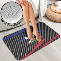 Haiti Beast Bathroom Set Ripped Flag Graphic - Wonder Print Shop
