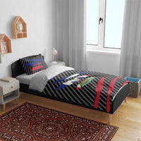 Haiti Beast Bedding Set Ripped Flag Graphic - Wonder Print Shop