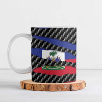 Haiti Beast Ceramic Mug Ripped Flag Graphic - Wonder Print Shop