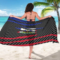 Haiti Beast Sarong Ripped Flag Graphic - Wonder Print Shop
