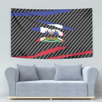 Haiti Beast Tapestry Ripped Flag Graphic - Wonder Print Shop
