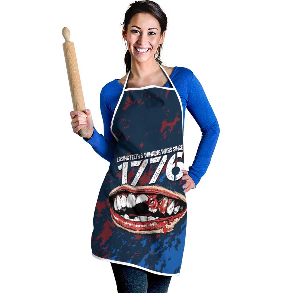 USA Ice Hockey Apron Losing Teeth and Winning Wars Since 1776